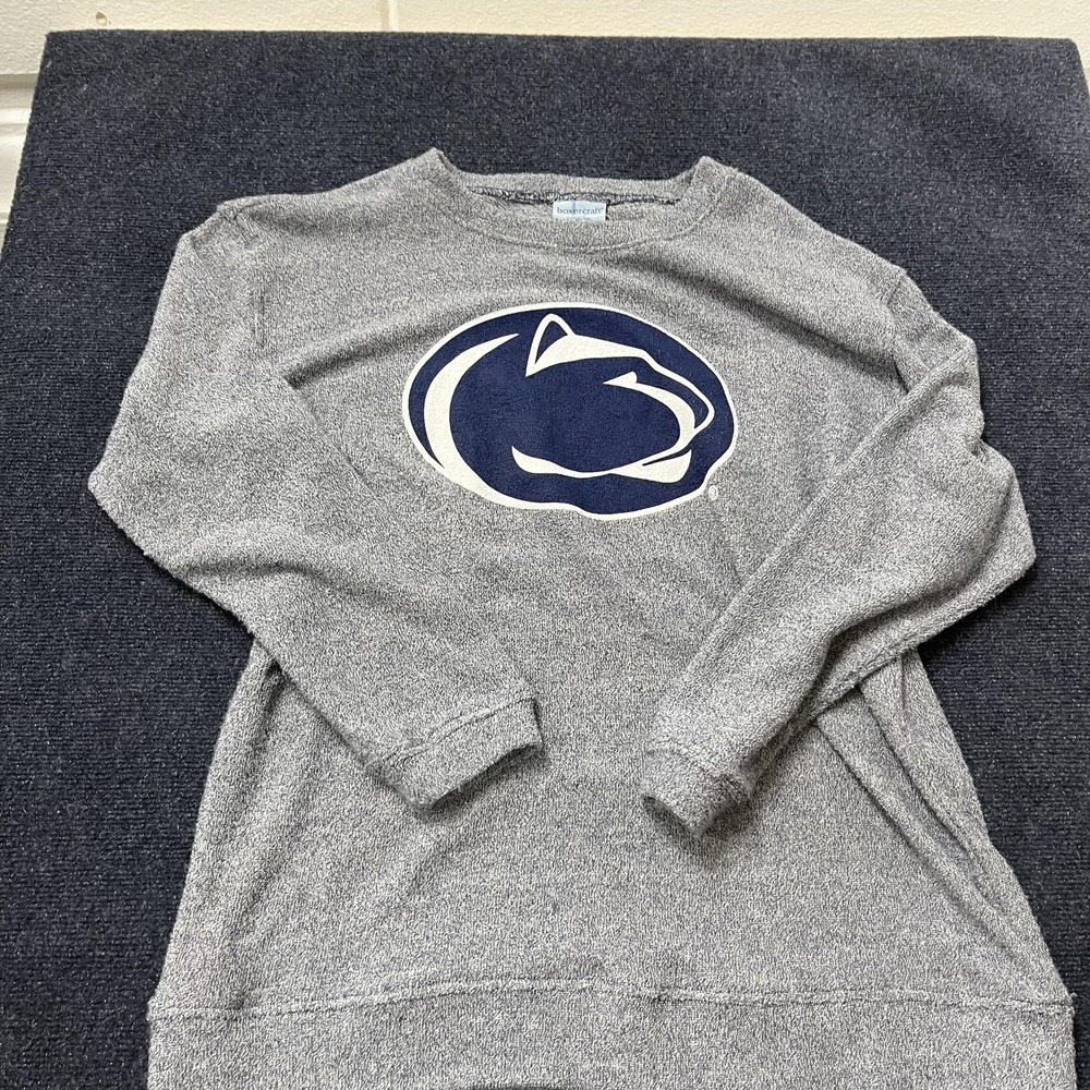 Penn State Nittany Lions Sweater Womens‎ 2XL Long Sleeve Gray College Football